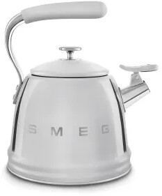 کتری رو گازی اسمگ ایتالیا مدل SMEG WKF01SS | طراحی کلاسیک دهه 50 میلادی | رنگ استیل